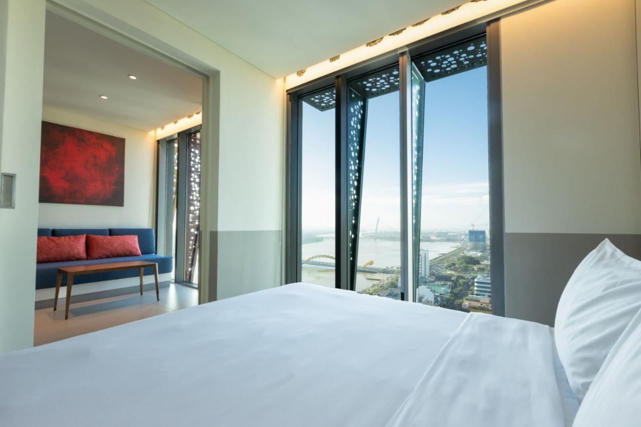 Wink Icon Hotel Danang Riverside - Luxury Suites - 24Hrs Stay & Rooftop Pool Bar المظهر الخارجي الصورة