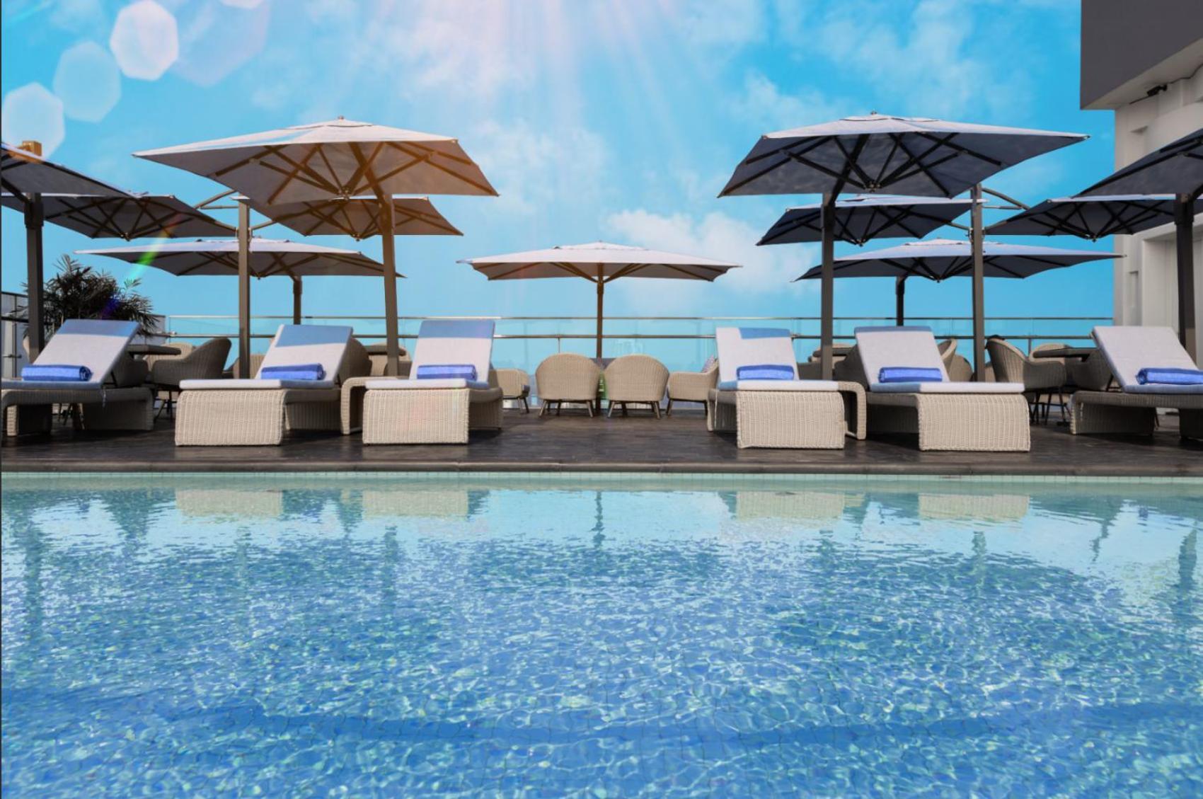 Wink Icon Hotel Danang Riverside - Luxury Suites - 24Hrs Stay & Rooftop Pool Bar المظهر الخارجي الصورة
